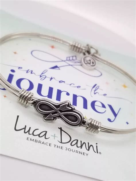 luca love bangle bracelet